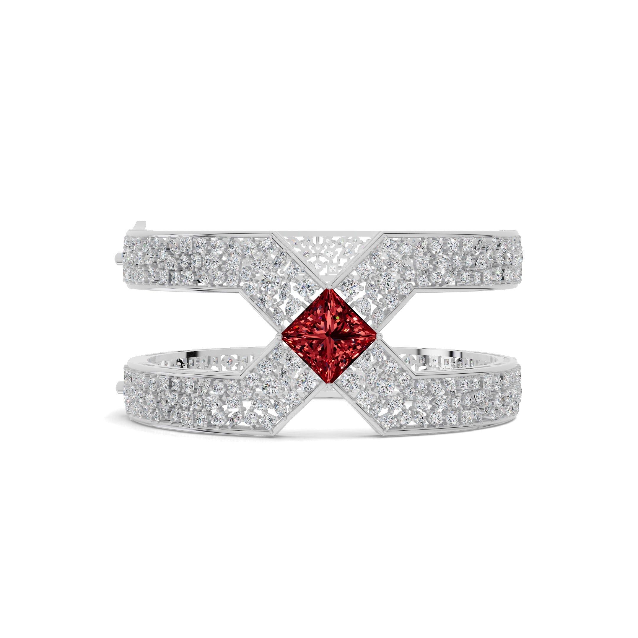 Ruby Cuff Bracelet Main image