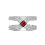 Ruby Cuff Bracelet
