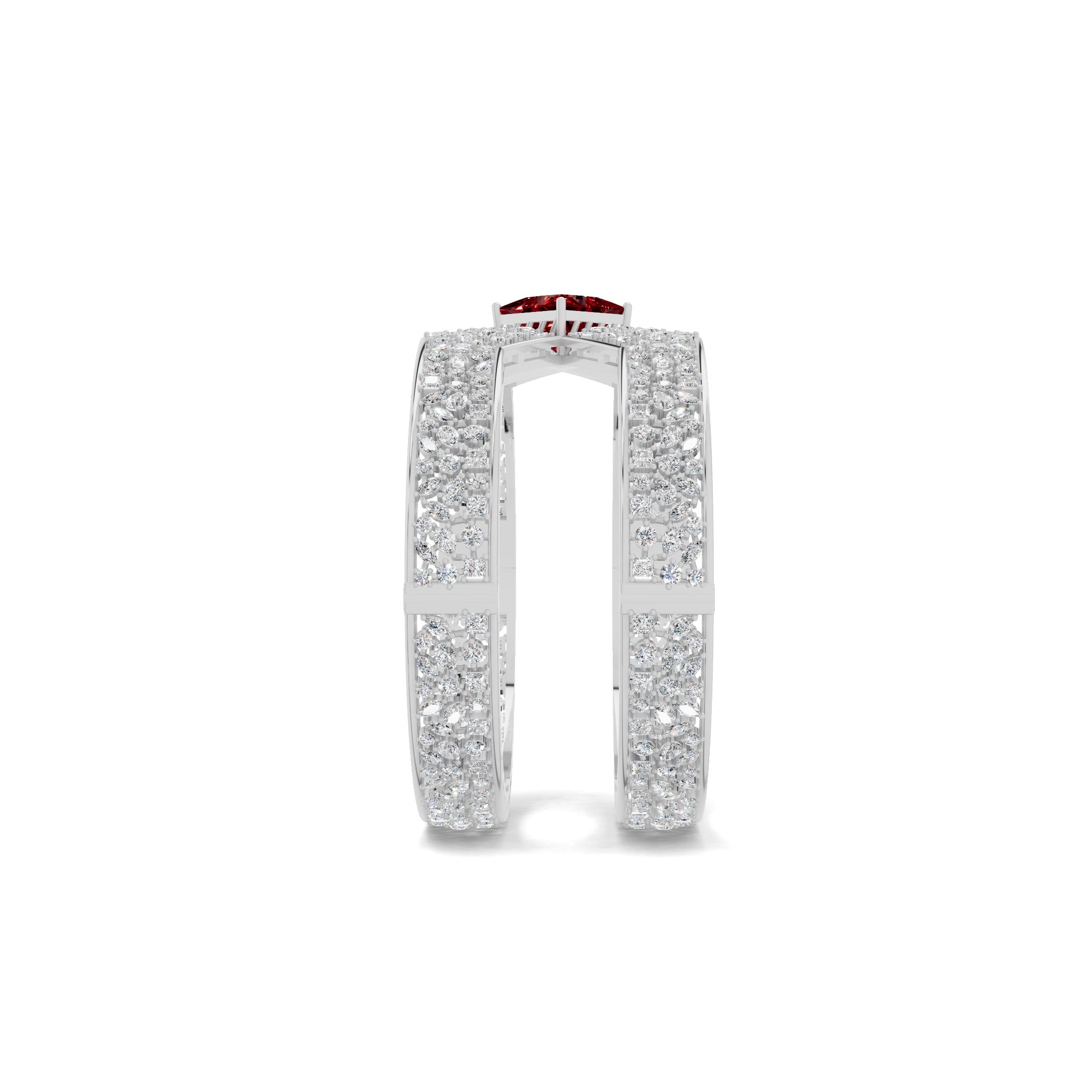 Ruby Cuff Bracelet